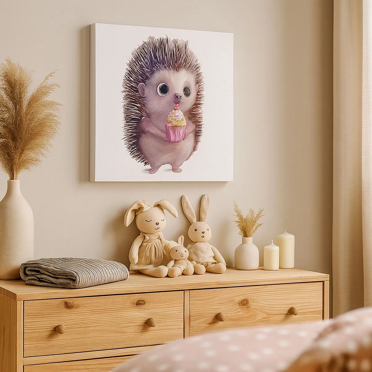 Vászonkép - Ünnep van minden nap - 30x30 cm