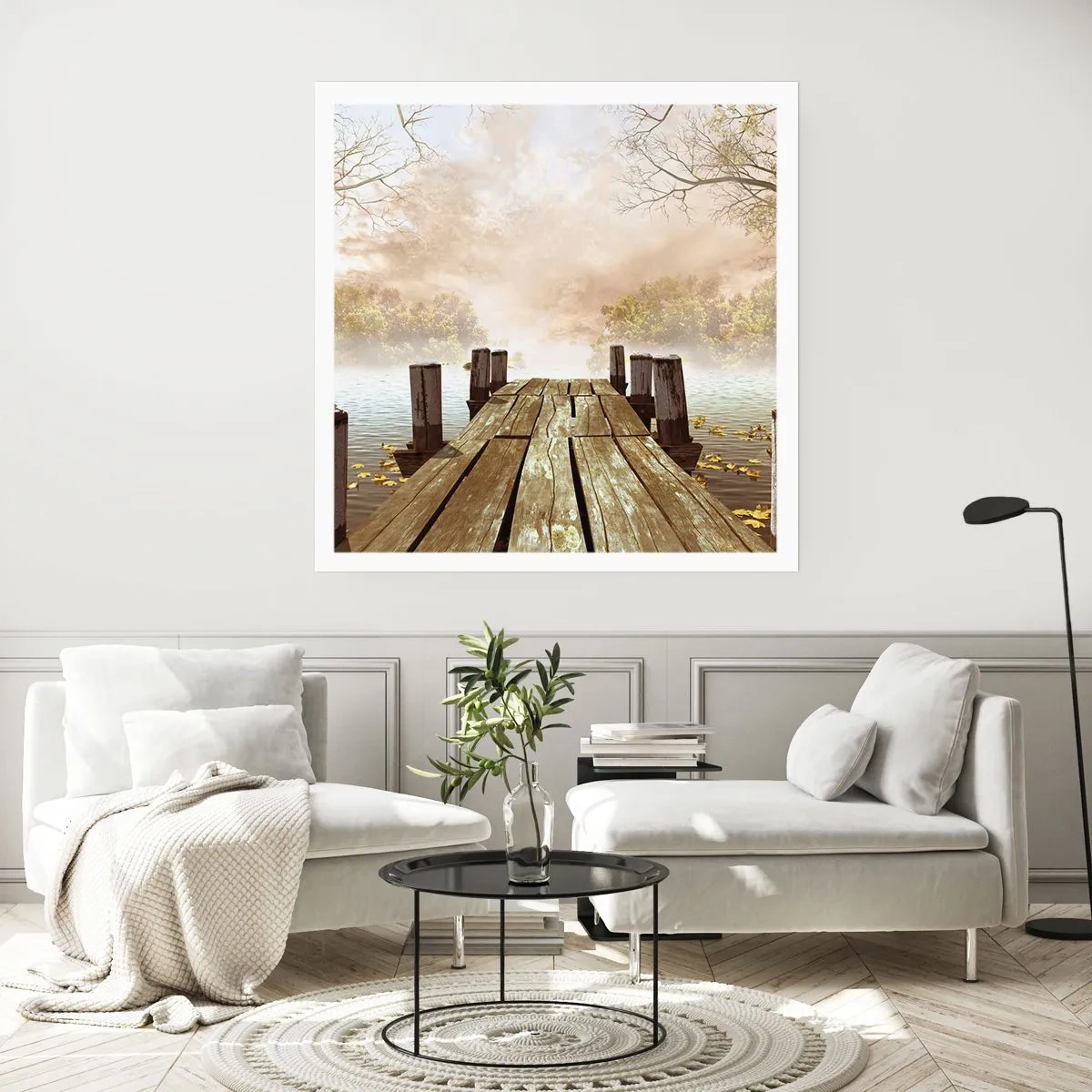 Poszter - Az ősz enyhe szomorúsága - 60x60 cm