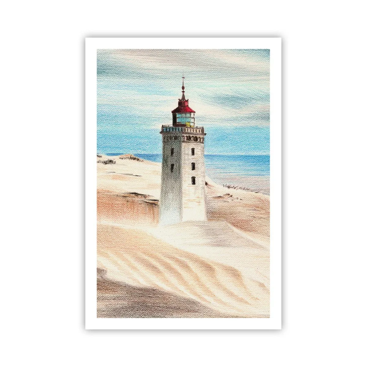 Poszter - Mindig a tengert bámulva - 61x91 cm