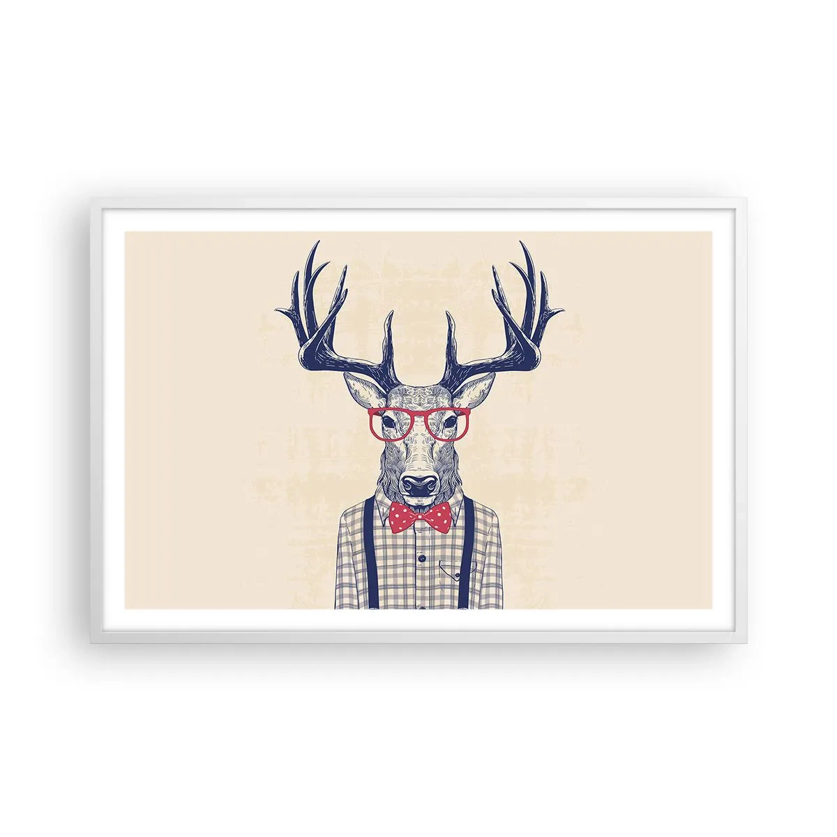 Poszter fekete keretben - Mókás extravagancia - 91x61 cm