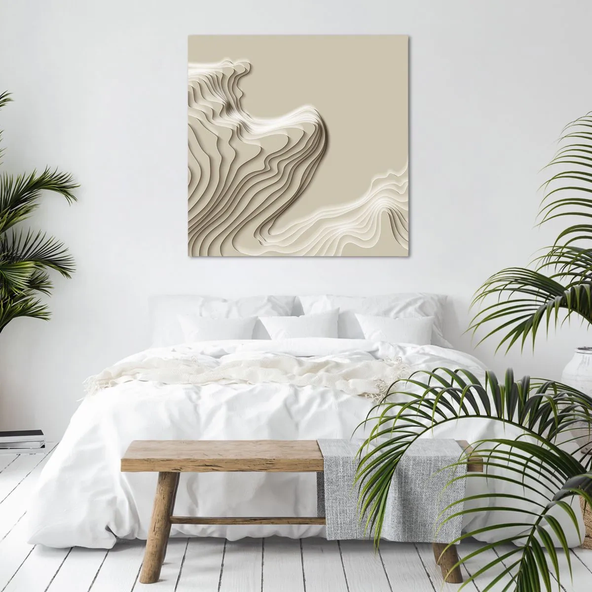 Vászonkép - Művészeti topográfia - 30x30 cm