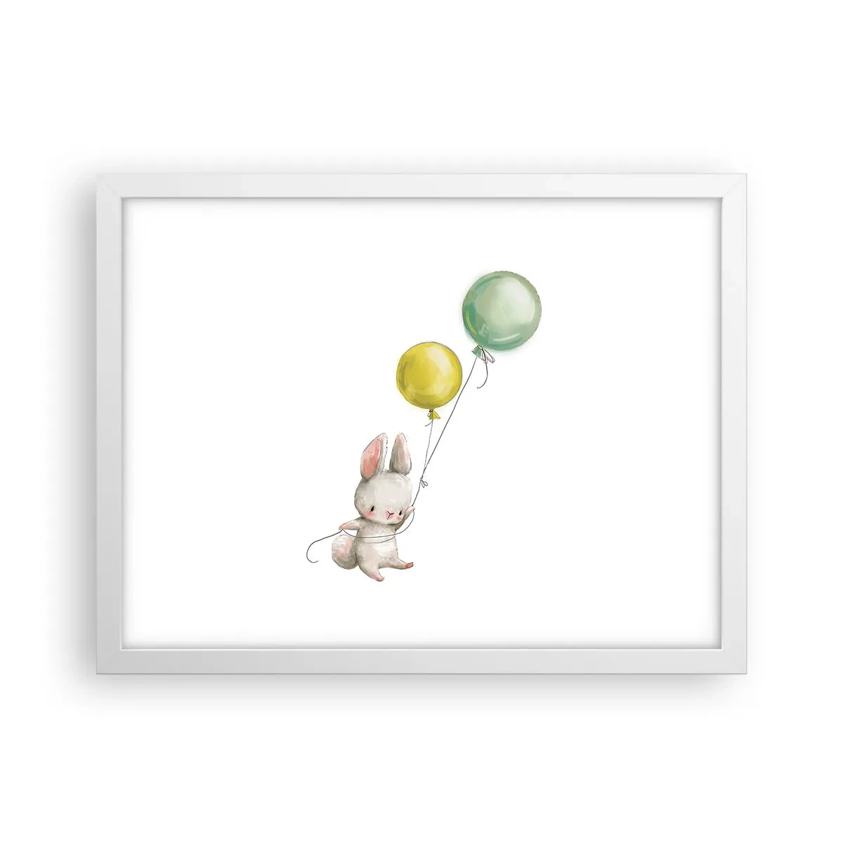 Poszter fekete keretben - Én is repülök! - 40x30 cm