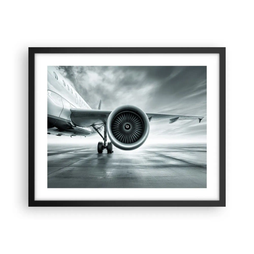 Poszter fehér keretben - Van erő! - 50x40 cm