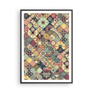 Poszter fehér keretben - Marokkói hangulat - 70x100 cm
