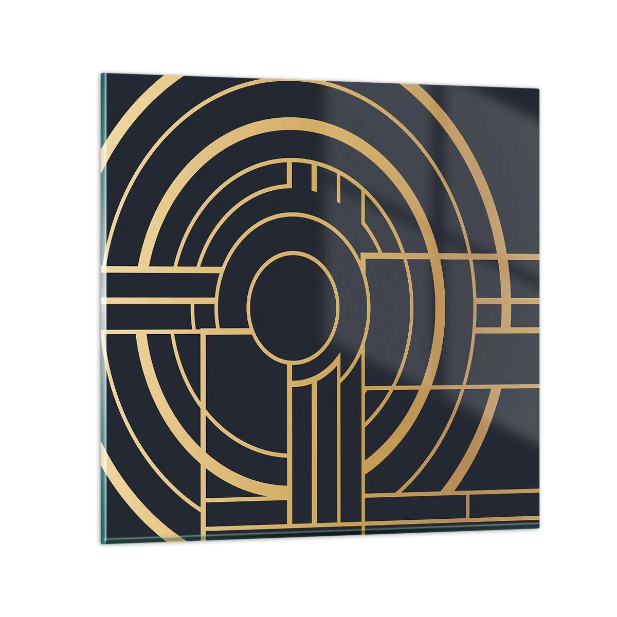 Üveg kép - A dolgok fordulatai - 70x70 cm