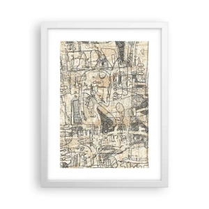 Poszter fekete keretben - Dekódolásra vár - 30x40 cm