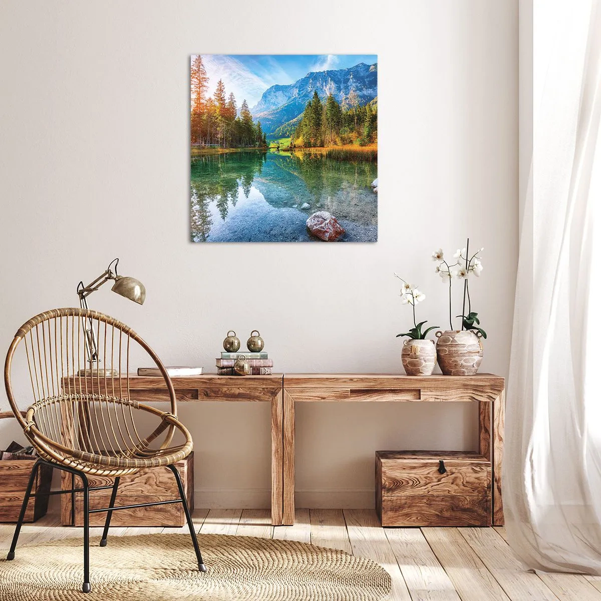 Vászonkép - Az ősz enyhesége - 30x30 cm