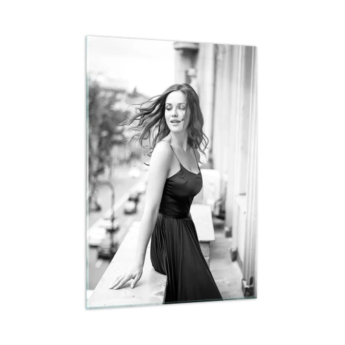 Üveg kép - Biztosan párizsi - 50x70 cm