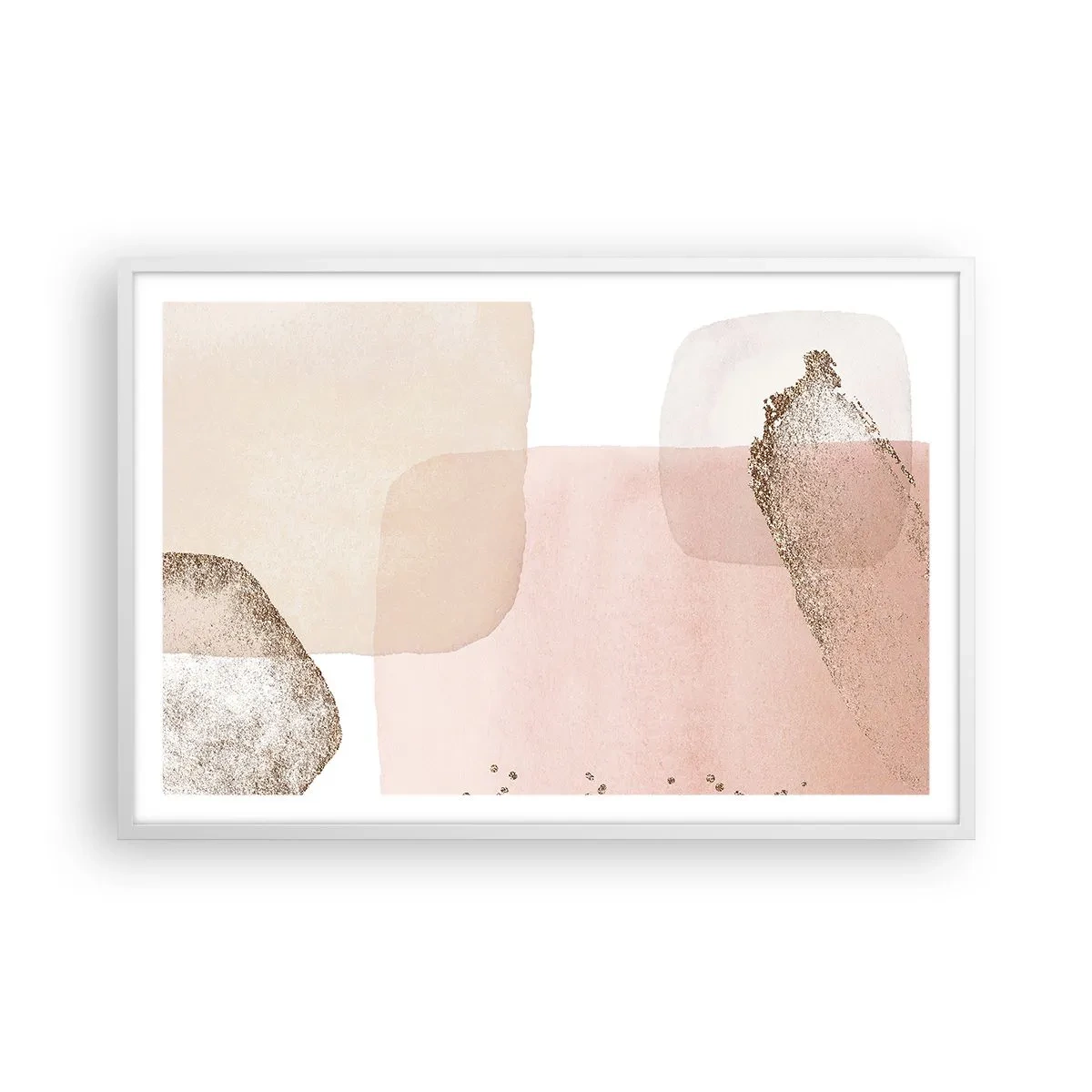 Poszter fekete keretben - Egy pillantás a színeken keresztül - 91x61 cm