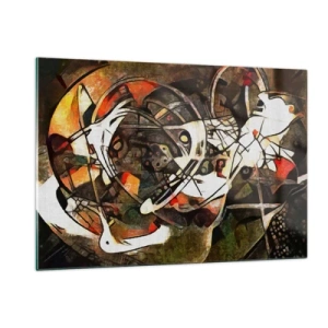 Üveg kép - Hallod a mozgást? - 120x80 cm