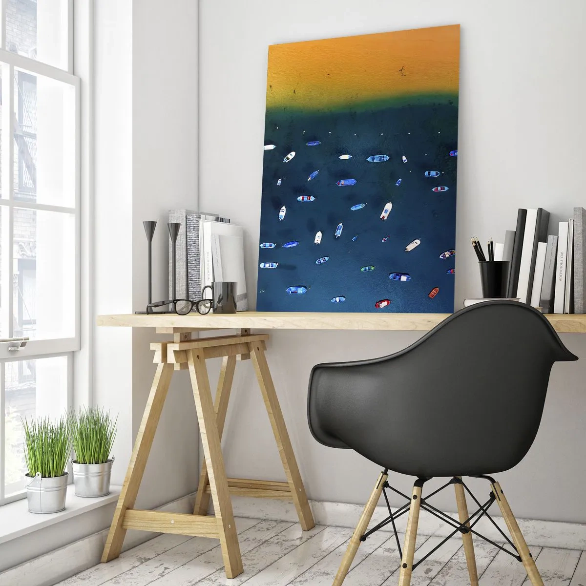 Üveg kép - Egy ünnepi játék - 50x70 cm