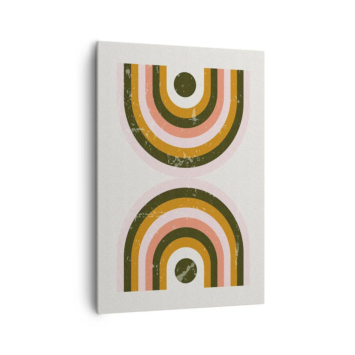 Vászonkép - Iker absztrakció - 70x100 cm