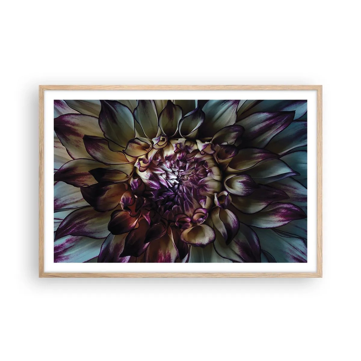 Poszter világos tölgy keretben - A fiatalság kivirágzása - 91x61 cm