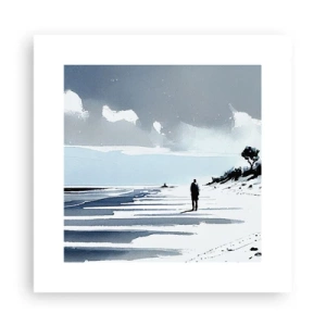 Poszter - Egyedül - 30x30 cm