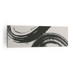 Vászonkép - Söprő és körkörös - 160x50 cm