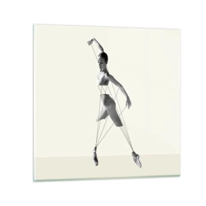 Üveg kép - A világ színházában - 70x70 cm