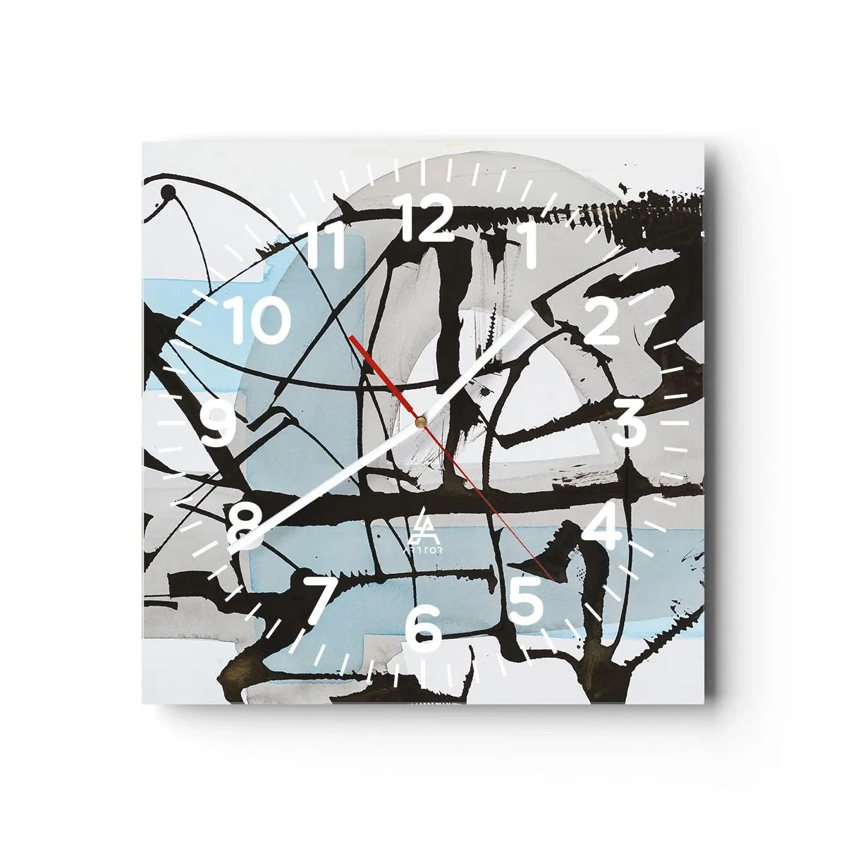 Falióra, Óra - Mindennek ellenére kék - 40x40 cm