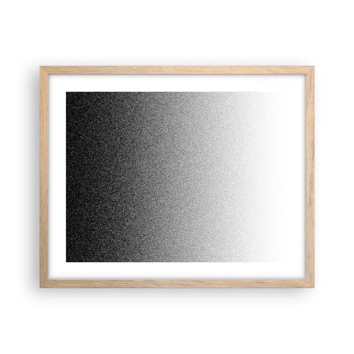 Poszter világos tölgy keretben - A fény felé - 50x40 cm