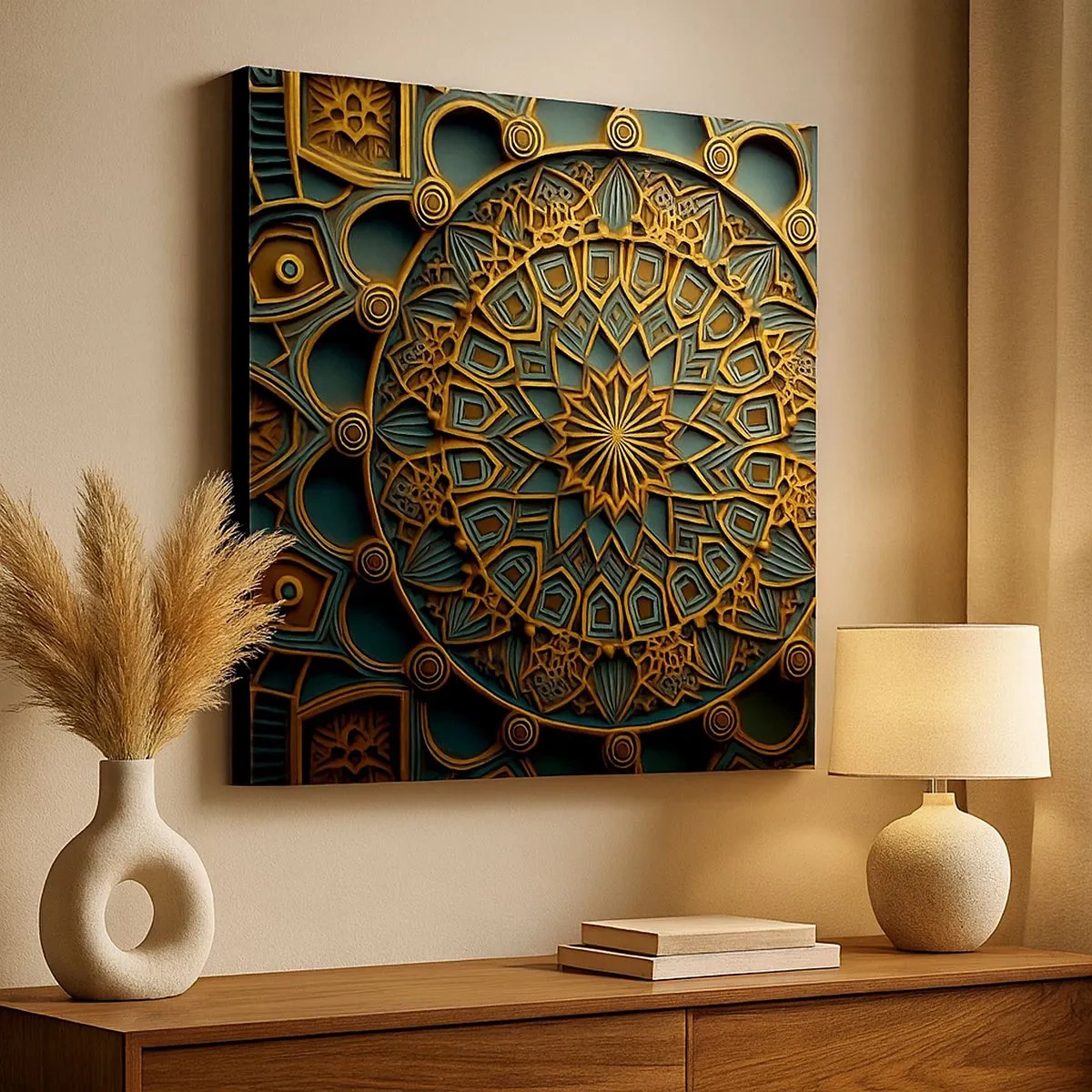 Vászonkép - Egy arab éghajlaton - 30x30 cm