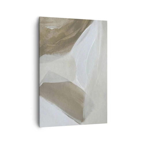 Vászonkép - Fehér hullámai - 70x100 cm