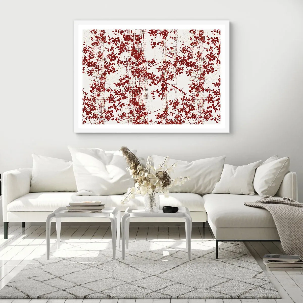 Poszter fekete keretben - Mint egy régi perkál - 100x70 cm