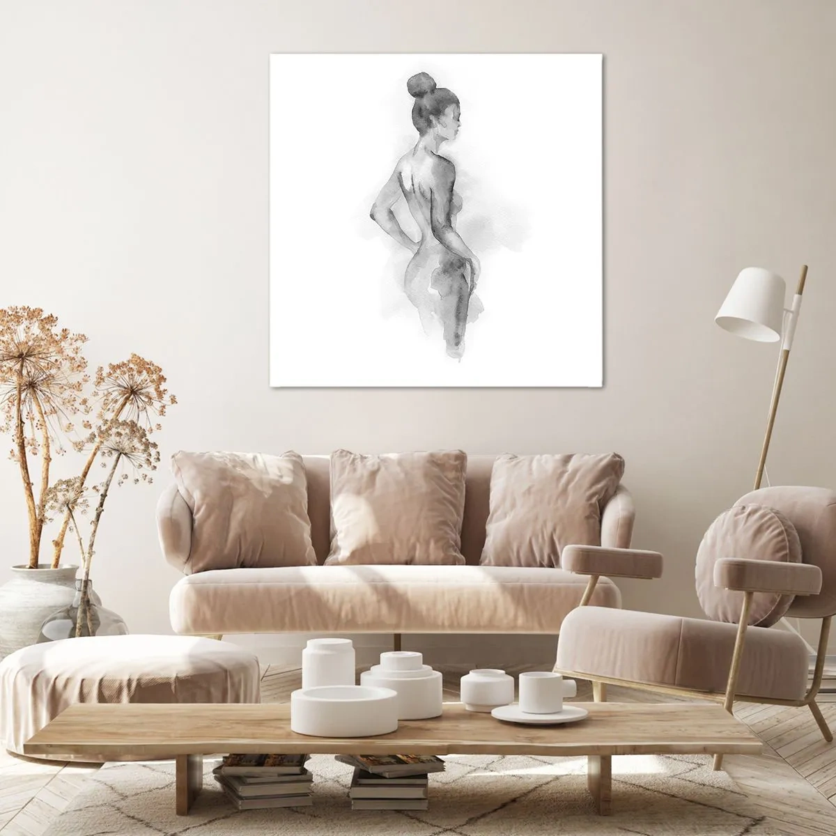 Vászonkép - Gyönyörű, mint a festmény - 50x50 cm