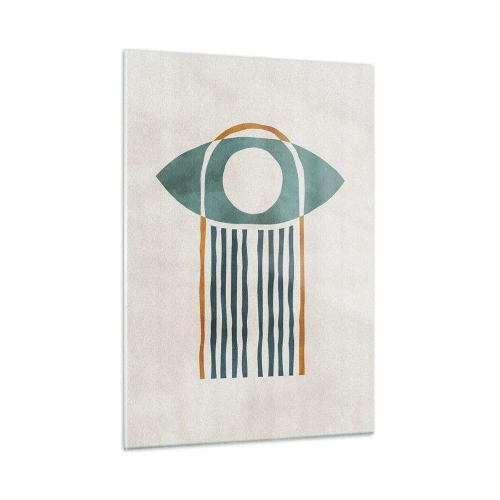 Üveg kép - Jelek és rituálék - 50x70 cm