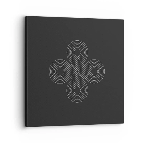 Vászonkép - Kelta szellemben - 30x30 cm