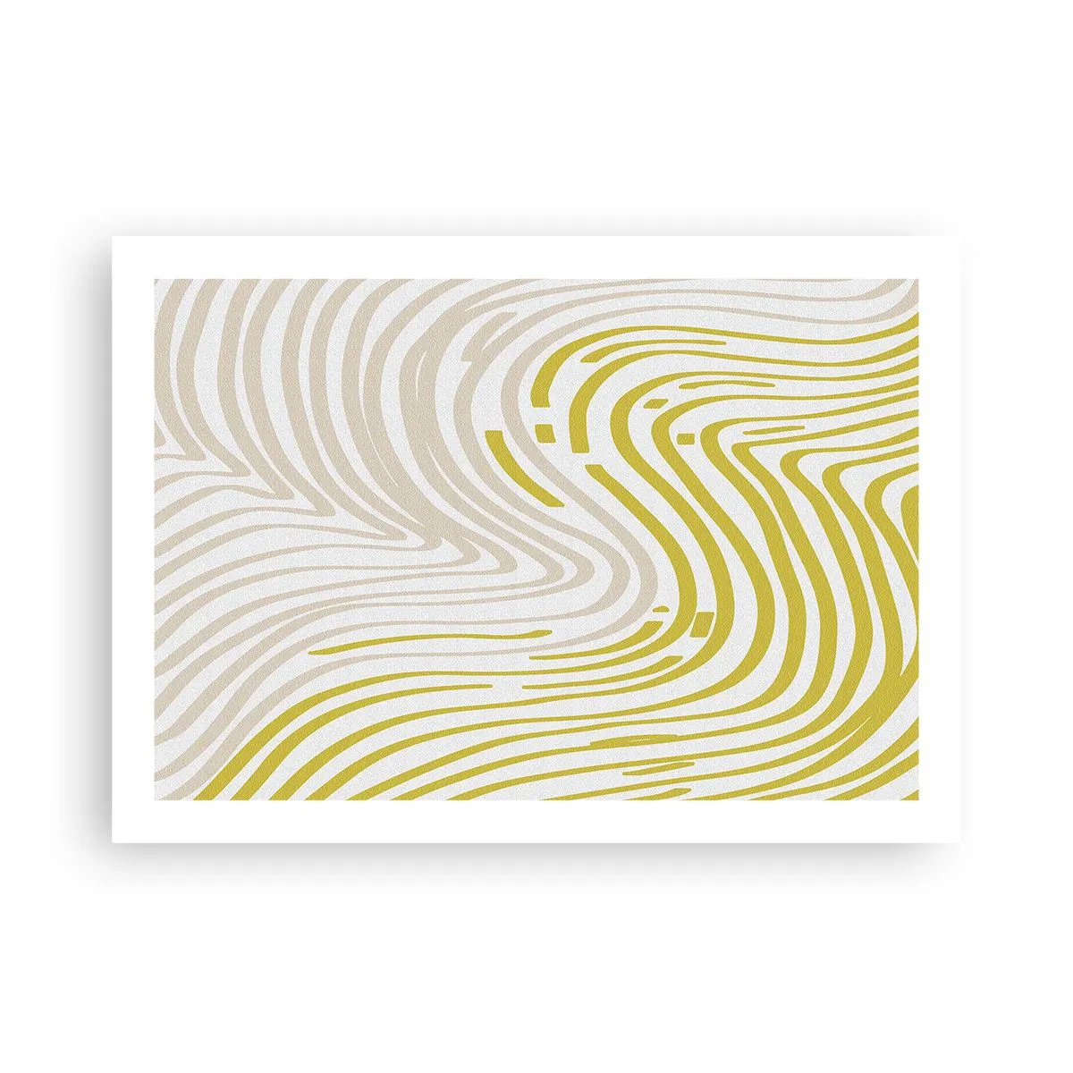 Poszter - Kompozíció szelíd kanyarral - 70x50 cm