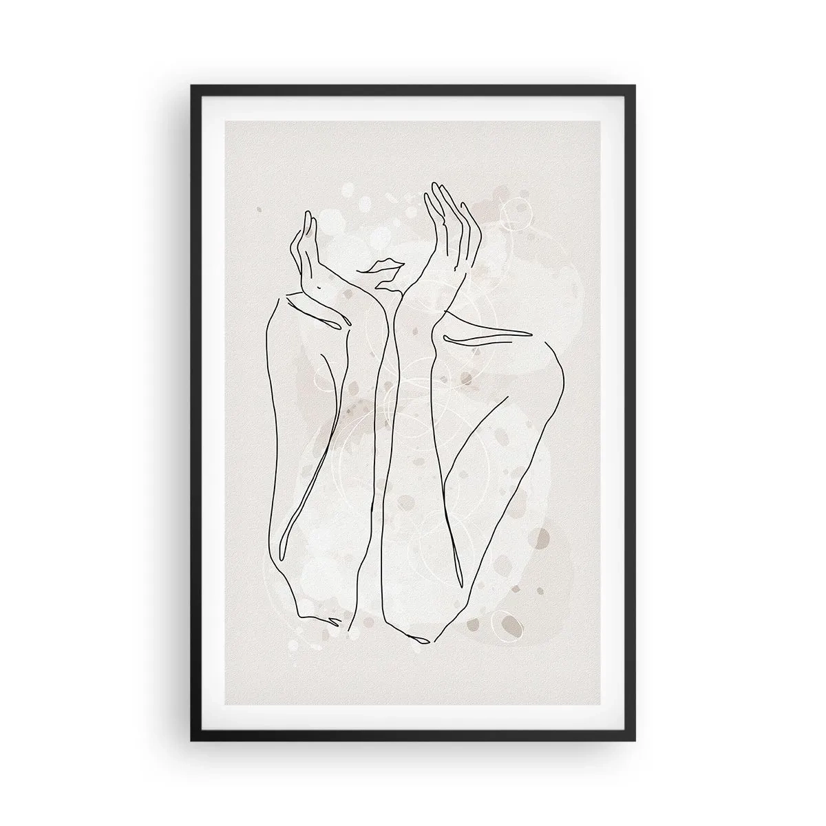 Poszter fehér keretben - Várva-várt pillanat - 61x91 cm