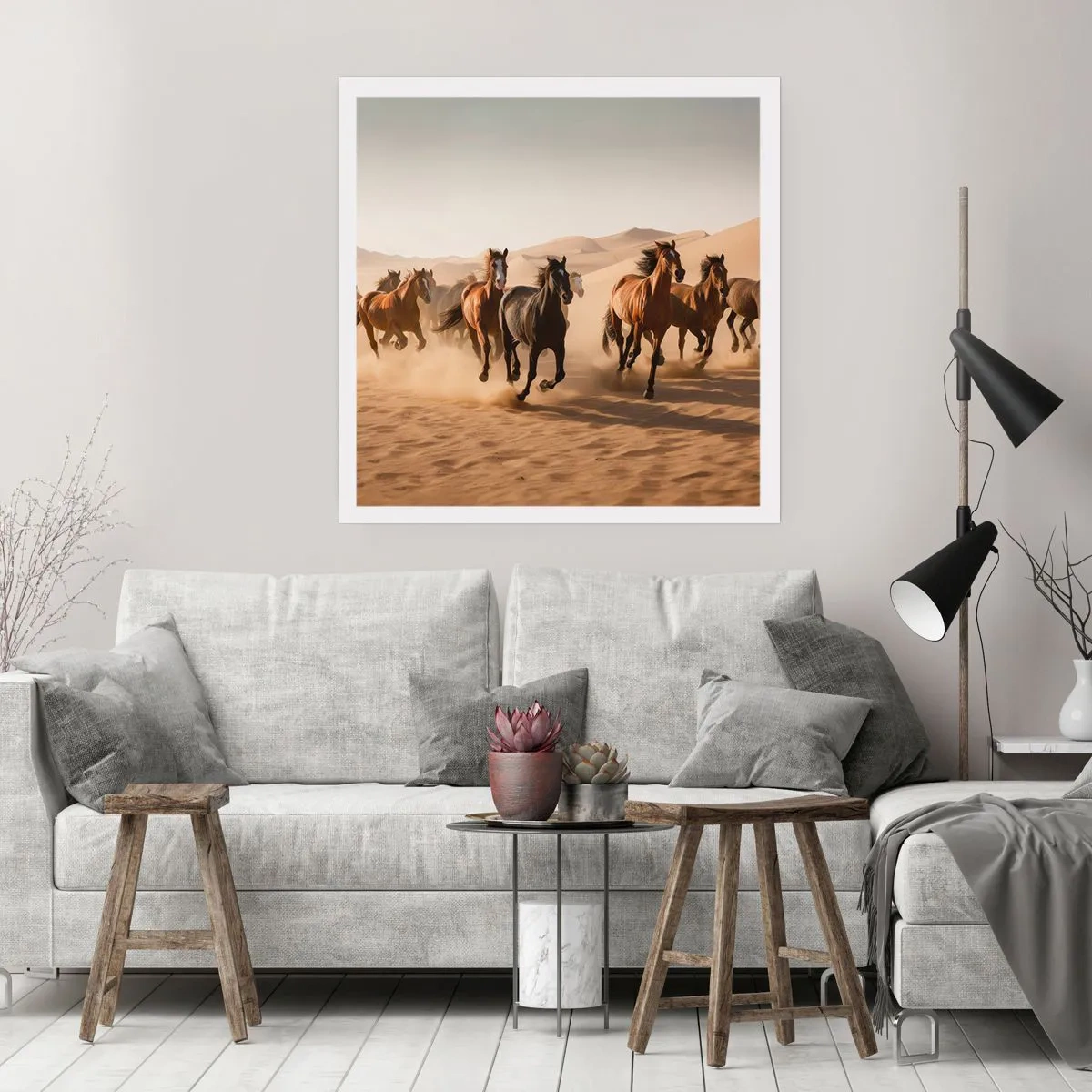 Poszter - Szabad, mint a szél - 60x60 cm