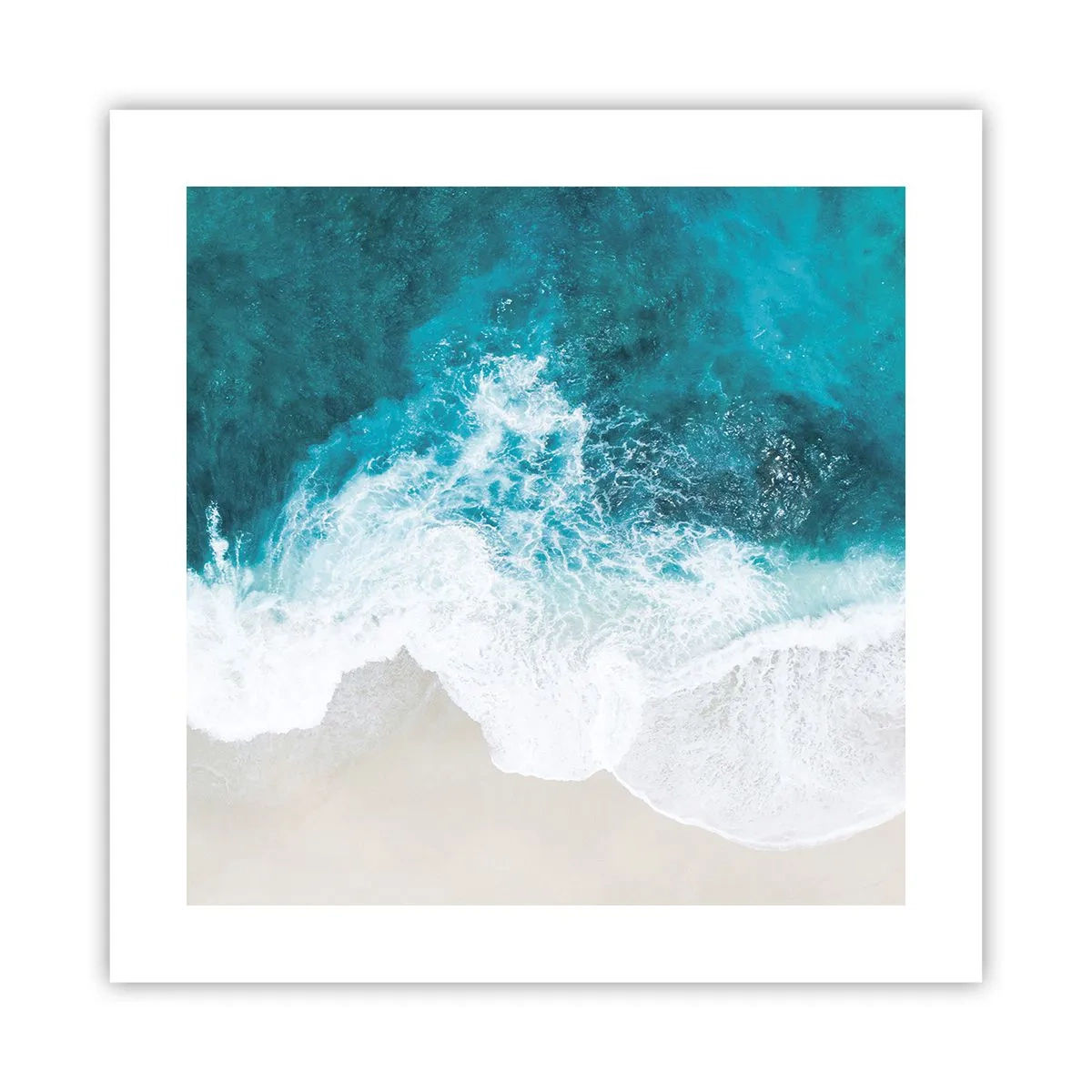 Poszter - Természetes simogatás - 40x40 cm