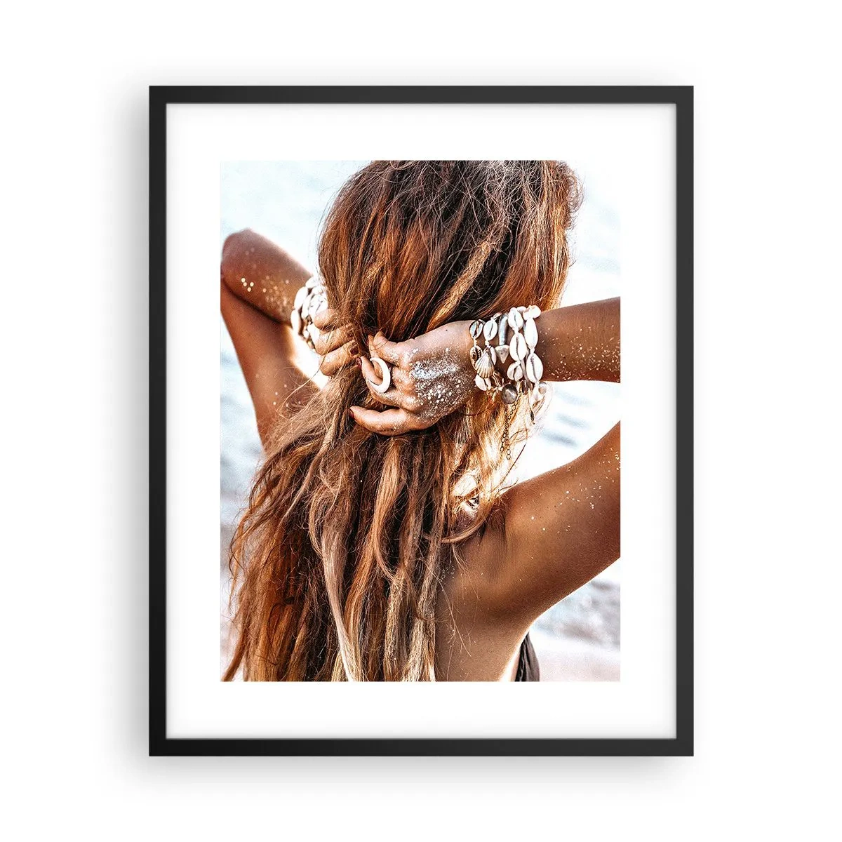 Poszter fehér keretben - A víz és a nap testvére - 40x50 cm