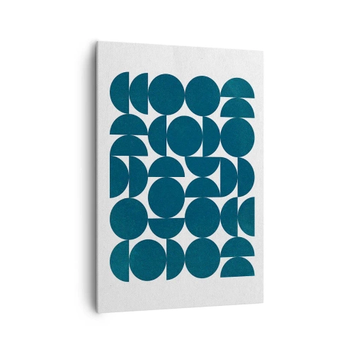 Vászonkép - Körök és félkörök - 70x100 cm