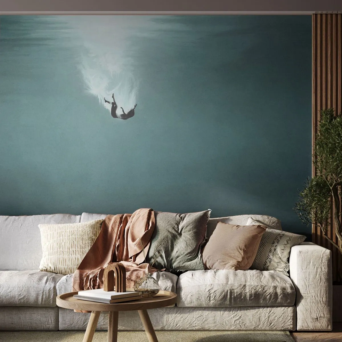 Fotótapéta Premium Sand - Az óceán ölelésében - Víz, Minimalizmus, viz alatti - 350x256 cm