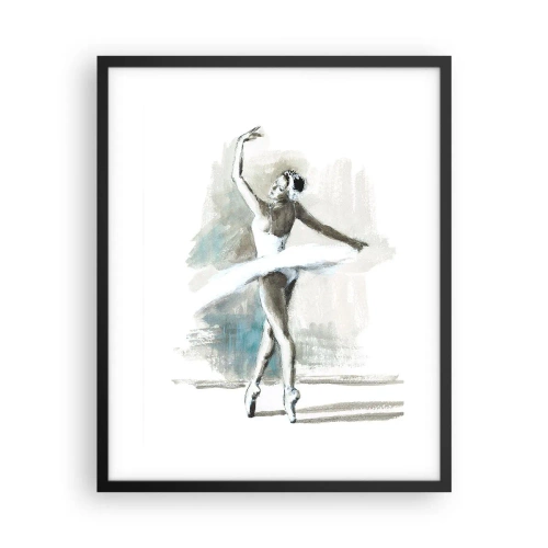 Poszter fehér keretben - Hattyúvá varázsolva - 40x50 cm