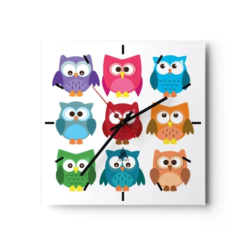 Falióra, Óra - Jó móka másnak lenni - 30x30 cm