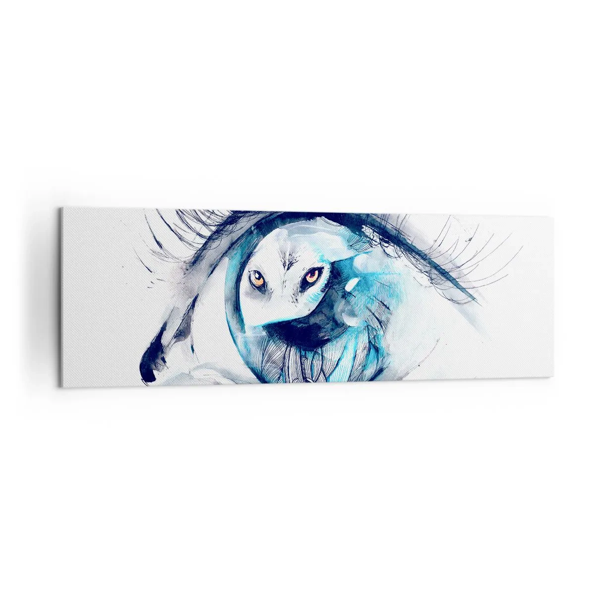 Vászonkép - Szemtől szembe a vadonnal - 160x50 cm
