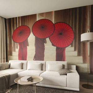 Fotótapéta Premium Canvas - Útban a Tiszta Föld felé - Ázsia, Burma, Nők - 400x280 cm