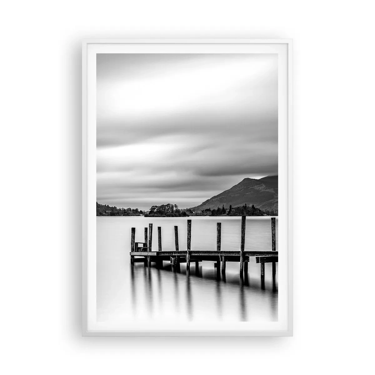 Poszter fekete keretben - Szelídség és erő - 70x100 cm