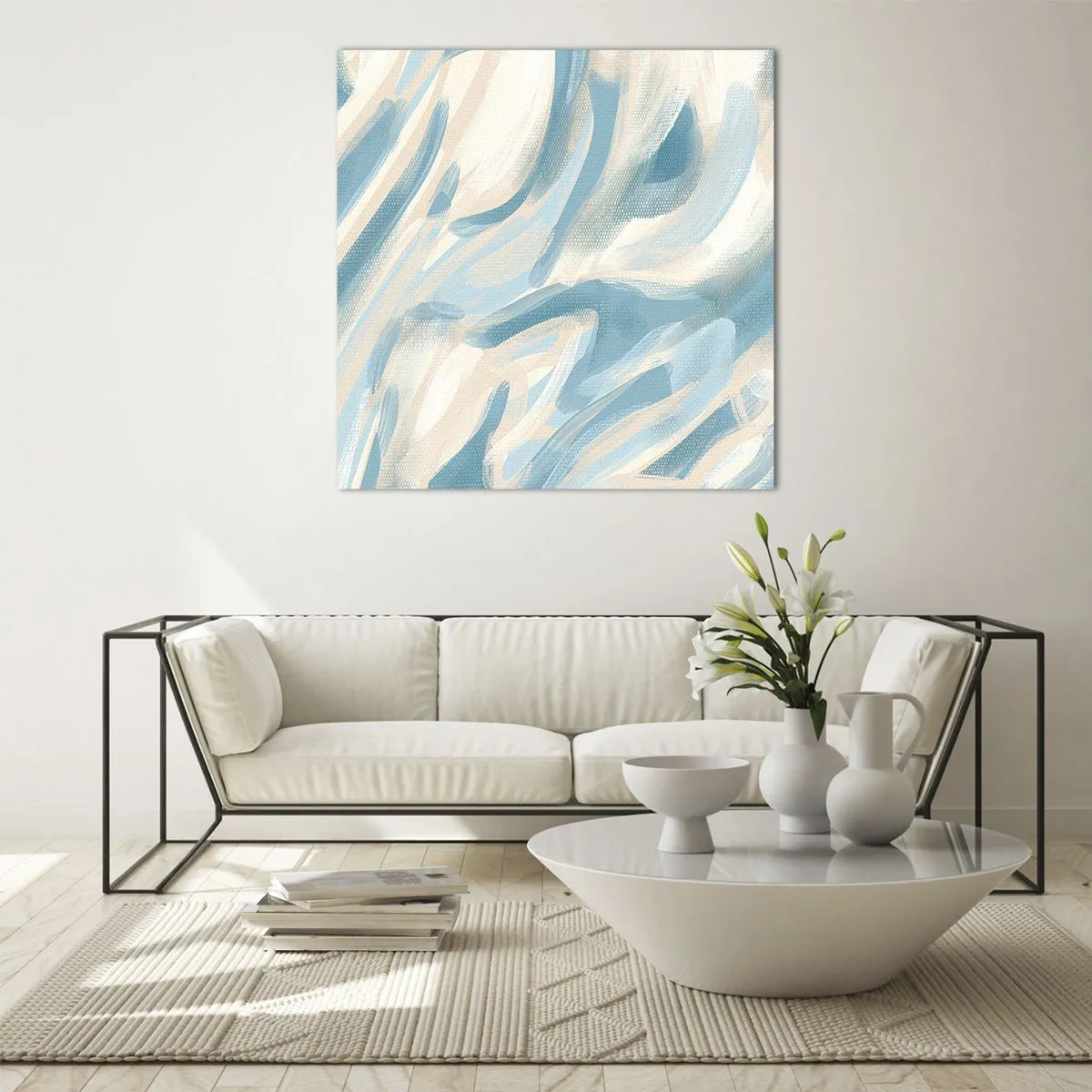 Üveg kép - Tavaszi szellők - 60x60 cm