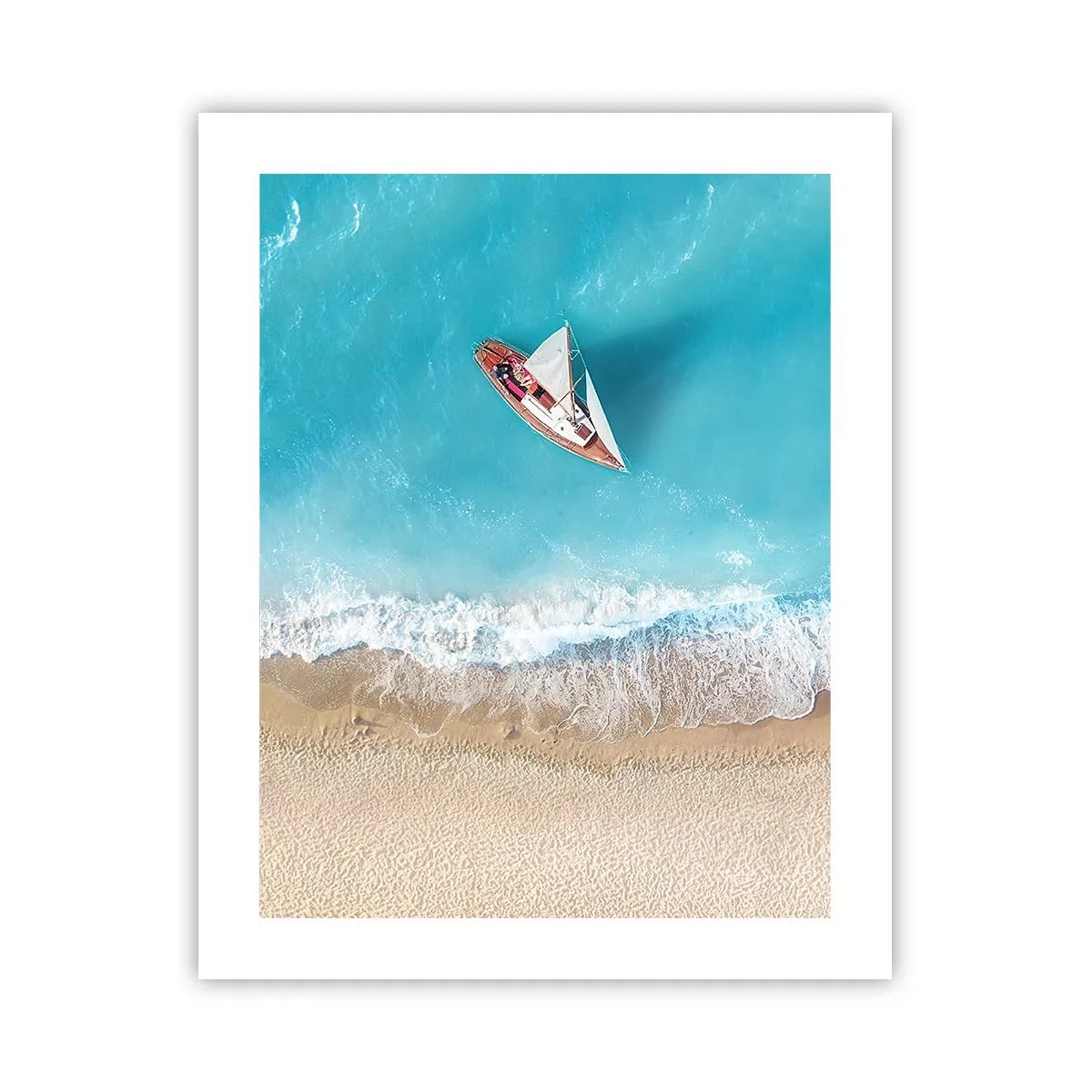 Poszter - A kék és az arany határán - 40x50 cm