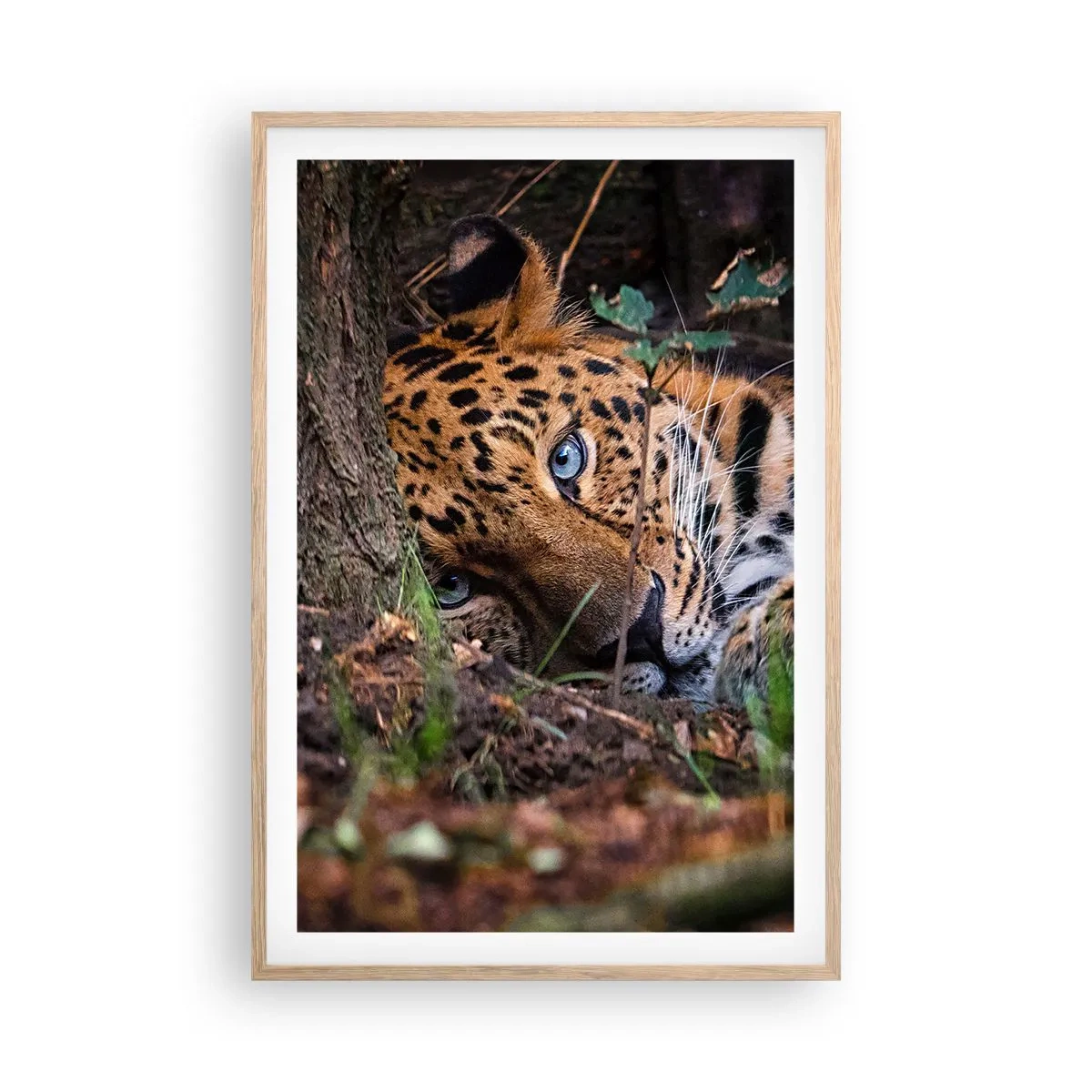 Poszter világos tölgy keretben - Bízz bennem - 61x91 cm