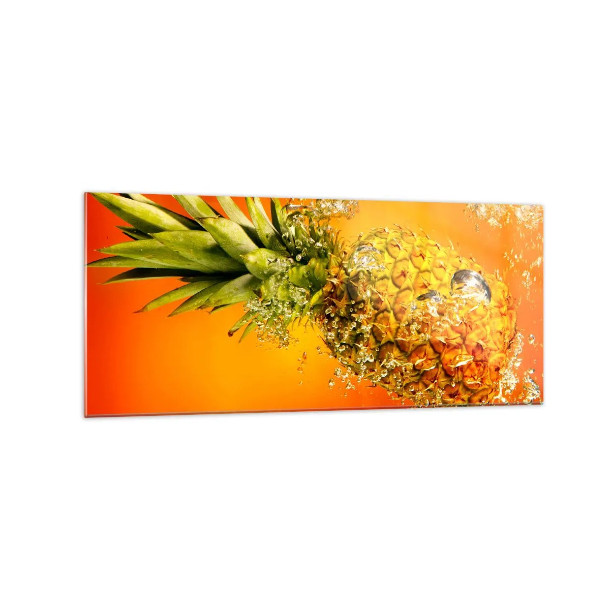Üveg kép - Trópusi lédús frissesség - 120x50 cm
