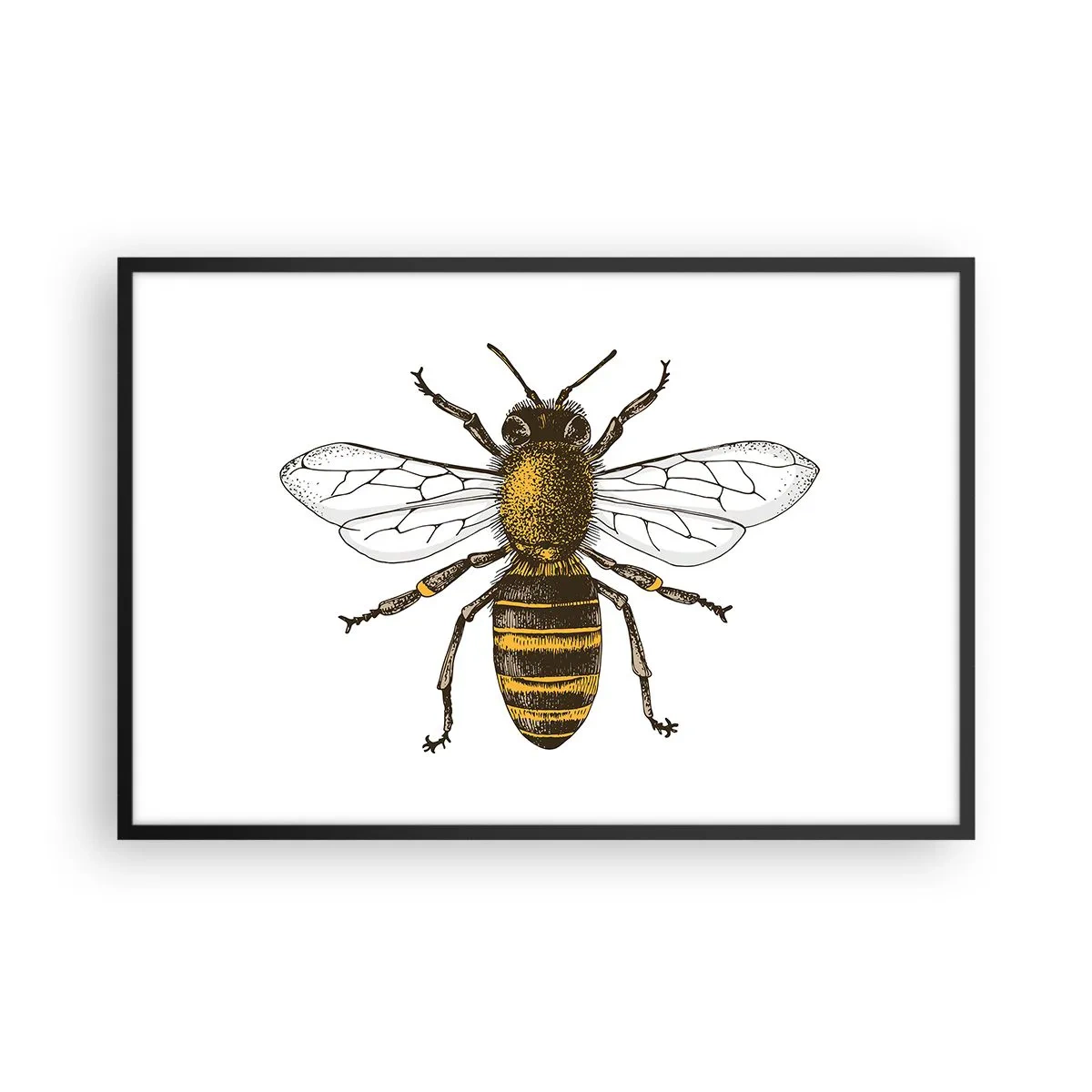 Poszter fehér keretben - Gyönyörű és jó - 91x61 cm