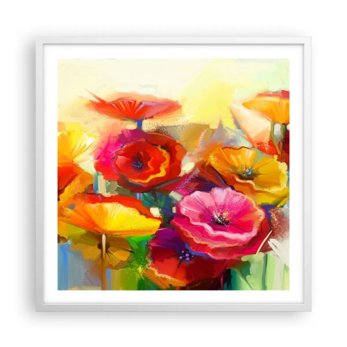 Poszter fekete keretben - Nem csak piros - 60x60 cm