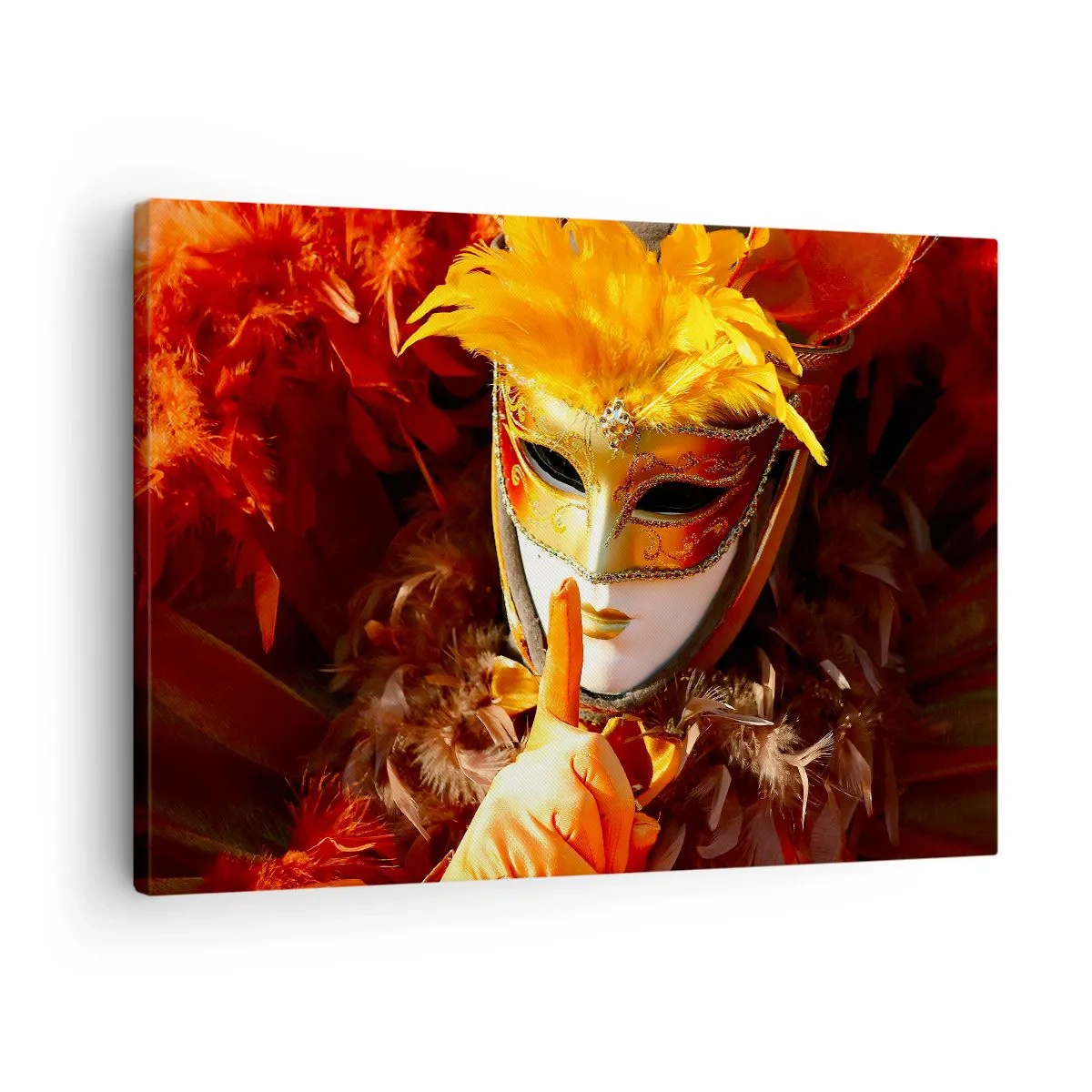 Vászonkép - A rejtély a játék része - 70x50 cm