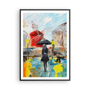 Poszter fehér keretben - Párizsi legendák - 70x100 cm