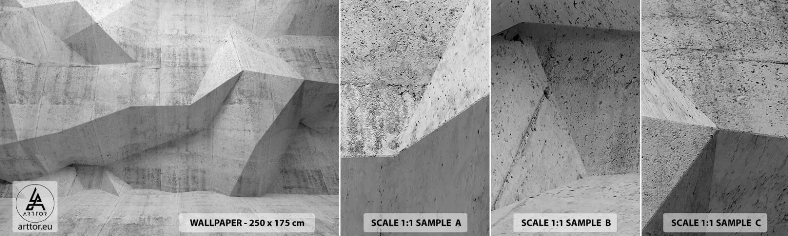 Fotótapéta Minta Öntapadós Deluxe Sticker - Igazi kihívás - Absztrakció, Darab, 3D - 100x30 cm