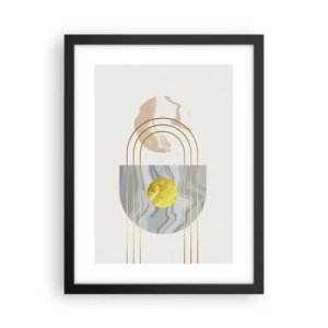 Poszter fehér keretben - Fényerő és ragyogás - 30x40 cm